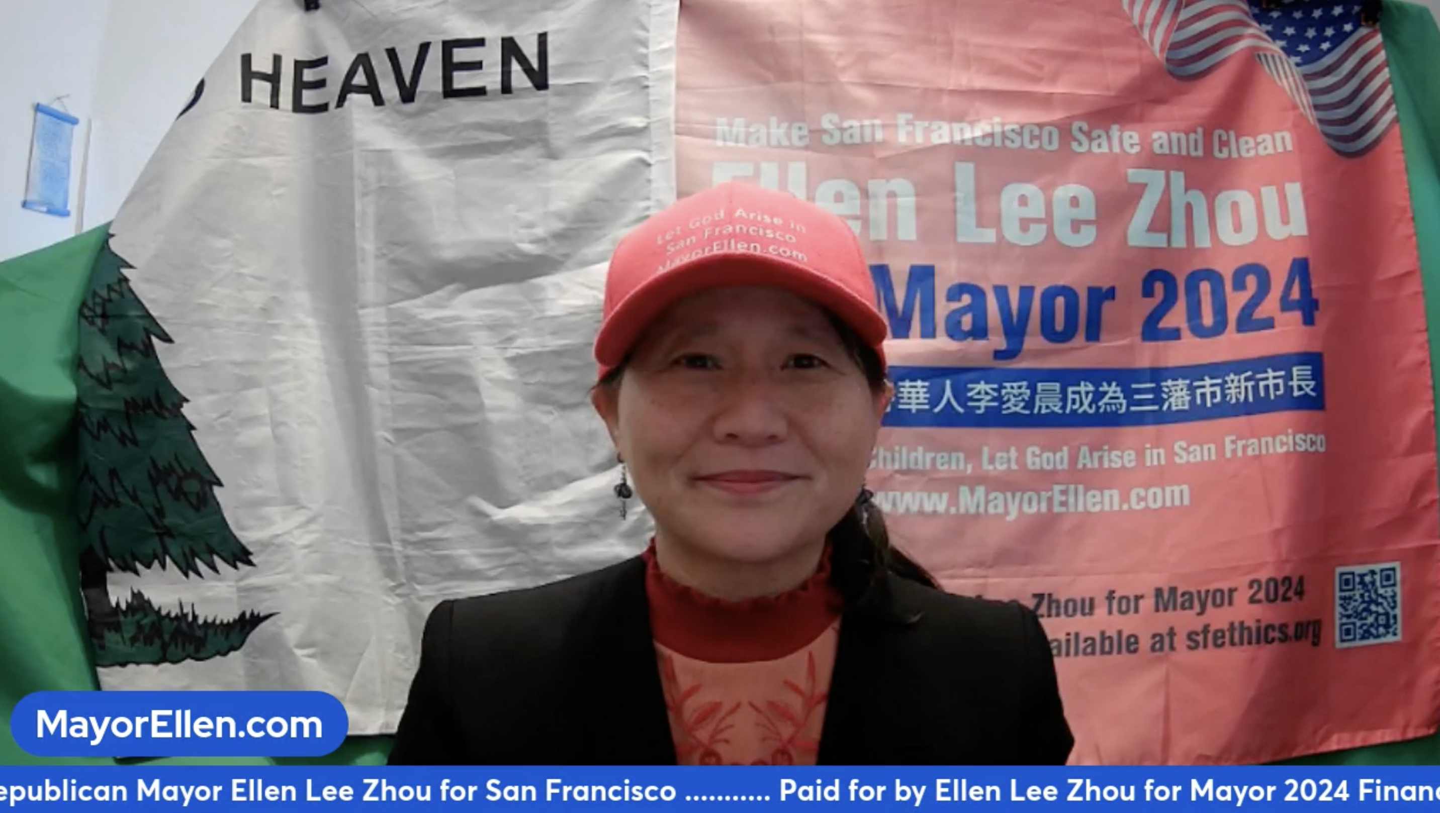 Republican Mayor Ellen Lee Zhou for San Francisco